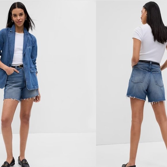 Gap High Rise Stride Short - Picture 1 of 4